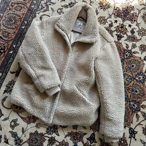 H&M Sherpa cozy cream jacket